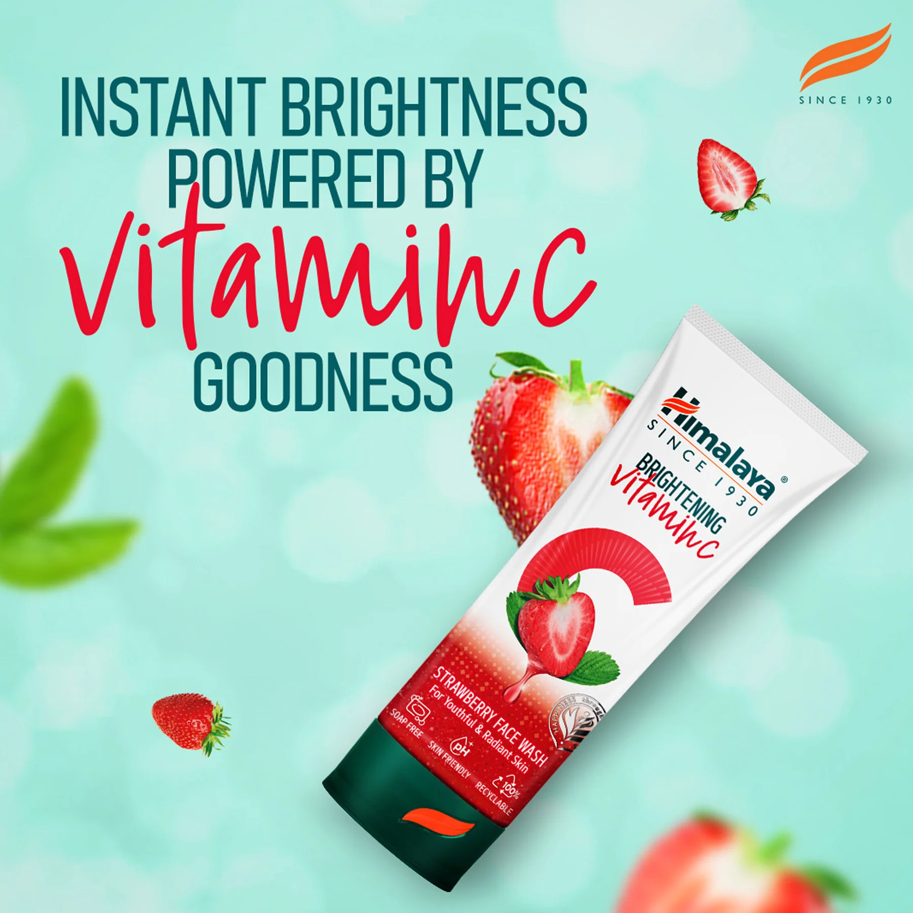 Himalaya Brightening Vitamin C Strawberry Face Wash - Image 5